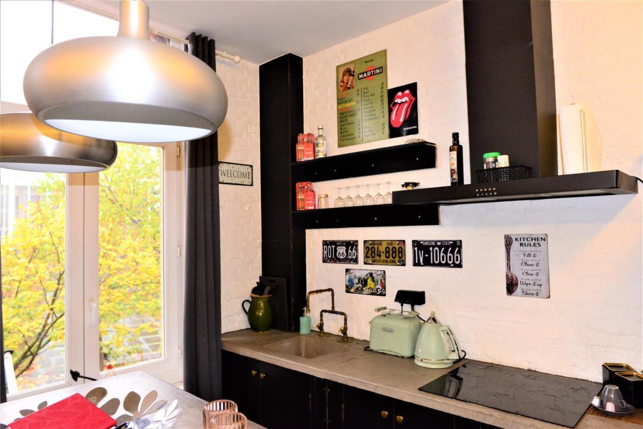 Sleep Inn - Industrial Flat Citycenter Antwerpen Bagian luar foto